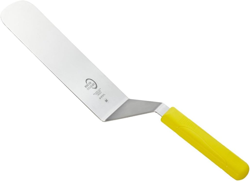 Mercer Culinary Millennia Bench Scraper, 5 7/8 Inch X 3 1/2 Inch Blade, Black Handle