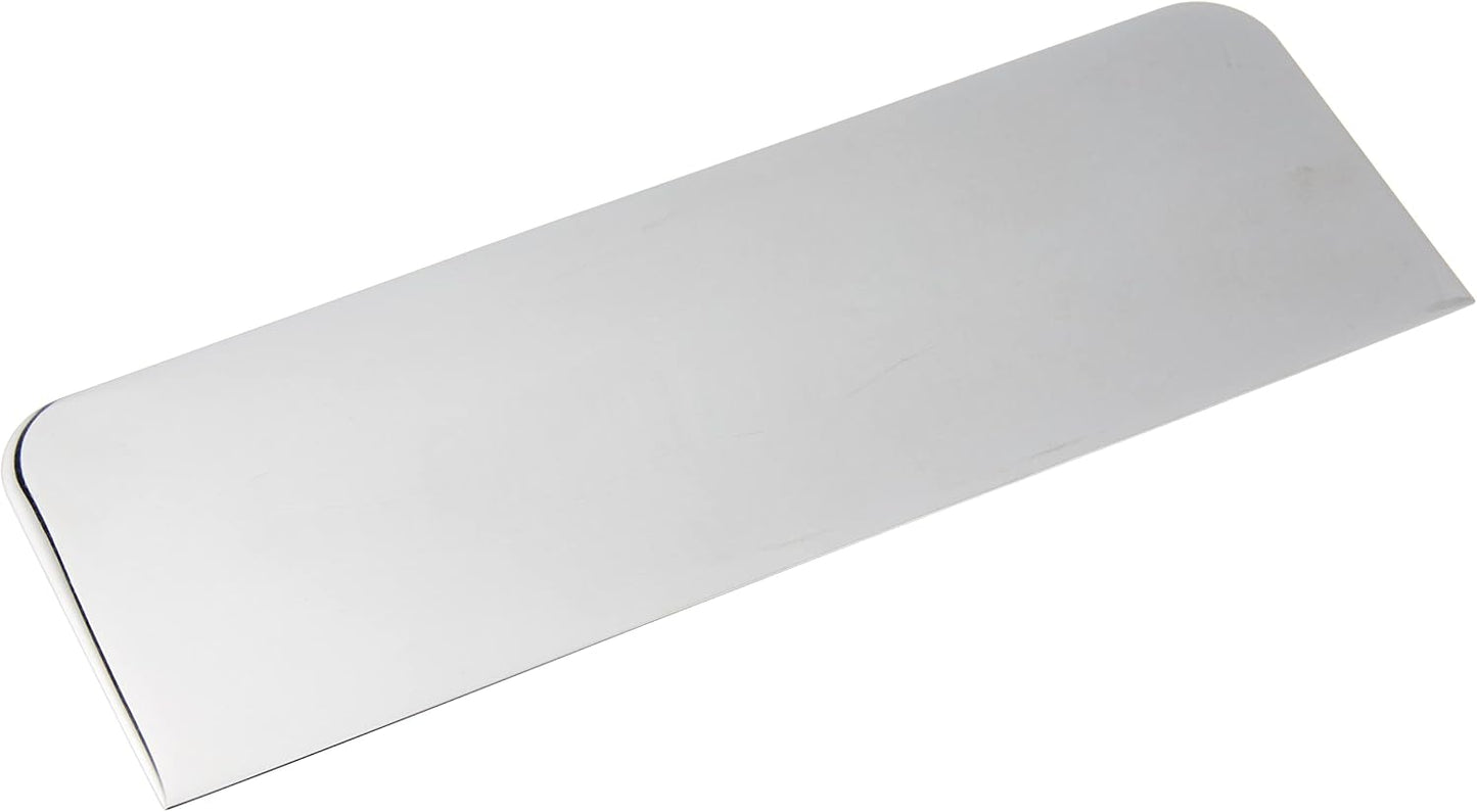 PME Extra Tall Stainless Steel (25cm/10in) Cake Scraper,