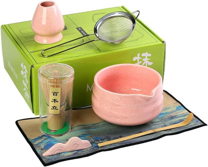 7matcha whisk set, Matcha Whisk Set 1 Matcha Whisk, Pink matcha Set matcha kit
