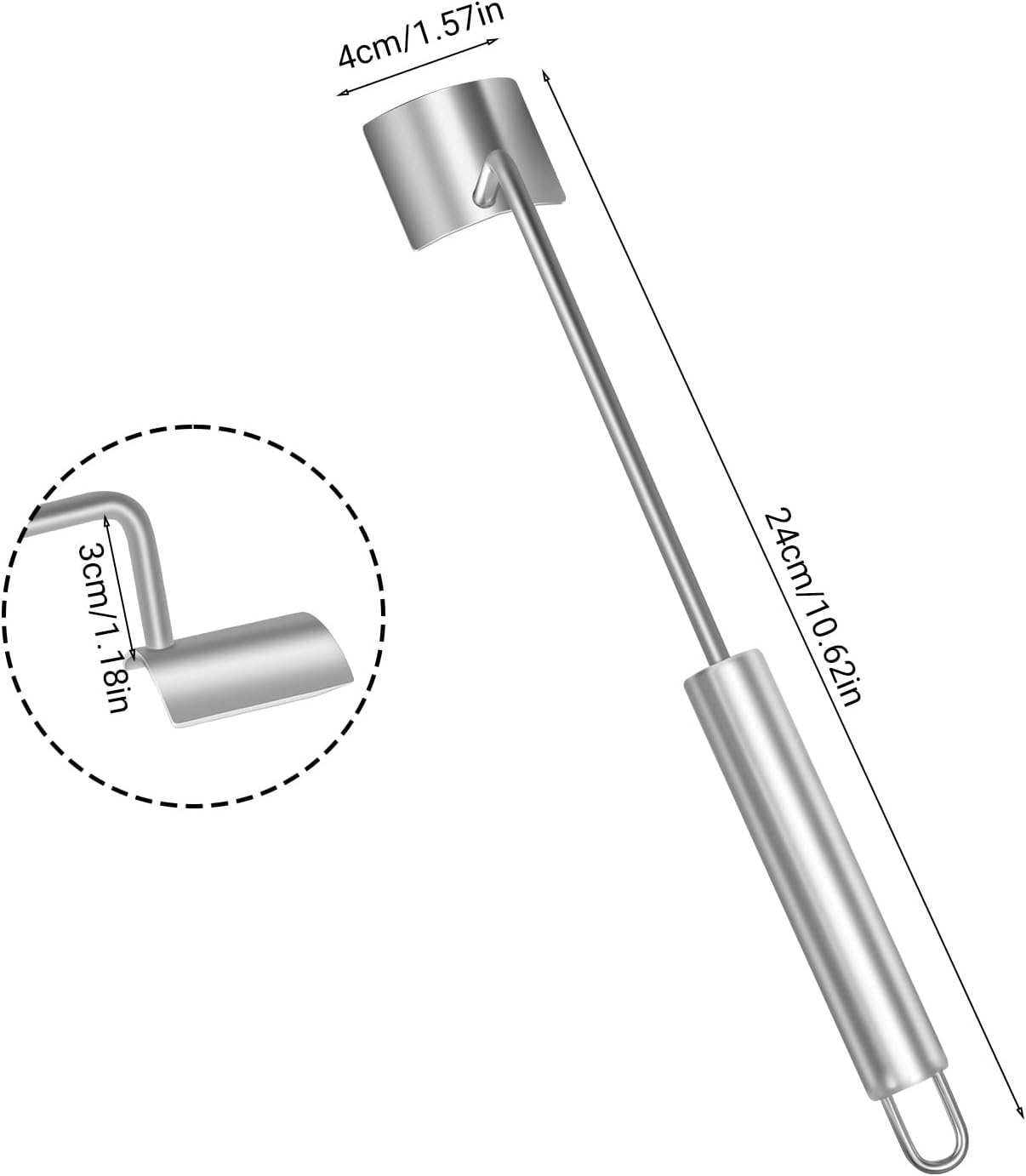 Corn Peeler & Cutter, 50% Faster Prep, Stainless Steel - Quick & Easy Corn Shucker for Sweet Corn & Corn on the Cob, Dishwasher Safe, Multi-Use Home & Commercial Kitchen Tool (2 PCS)