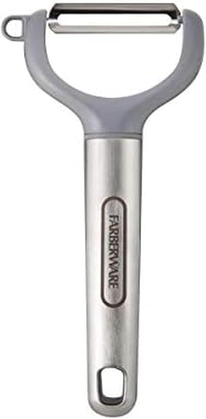 Farberware Professional Stainless Steel Soft Can Opener, 7.36-Inch, Gray