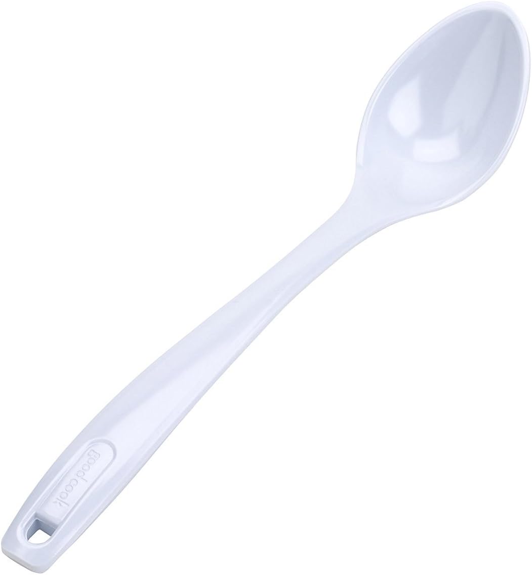 Good Cook Classic 12-inch White Melamine Pasta Server