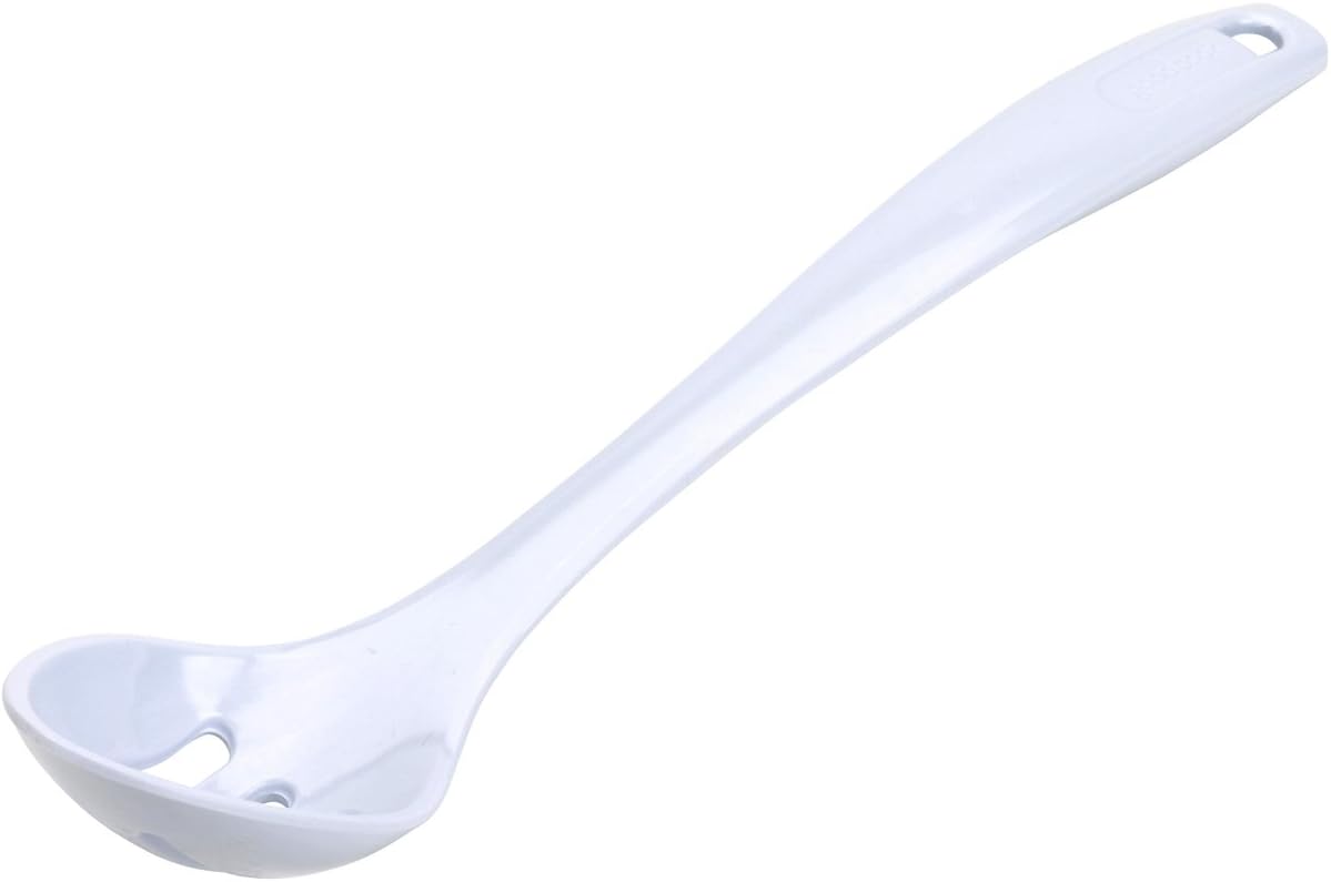 Good Cook Classic 12-inch White Melamine Pasta Server