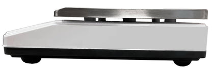 Polit Digital Kitchen Scale KT-66 30lb/13kg｜0.05oz/1g Precision Food Scale with LCD Display｜Battery or Plug-in｜Stainless Steel Top｜Grams, Ounces, Pounds｜5 Units for Baking, Farming & Shipping Scale