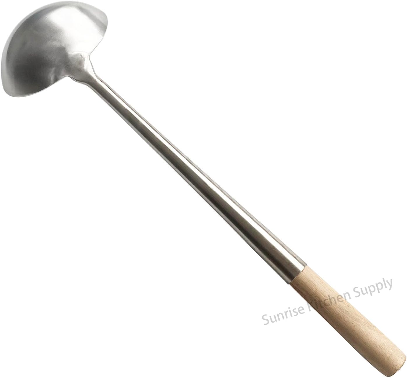 Sunrise Kitchen Supply Commercial Grade Wok Ladle 18" (#2)