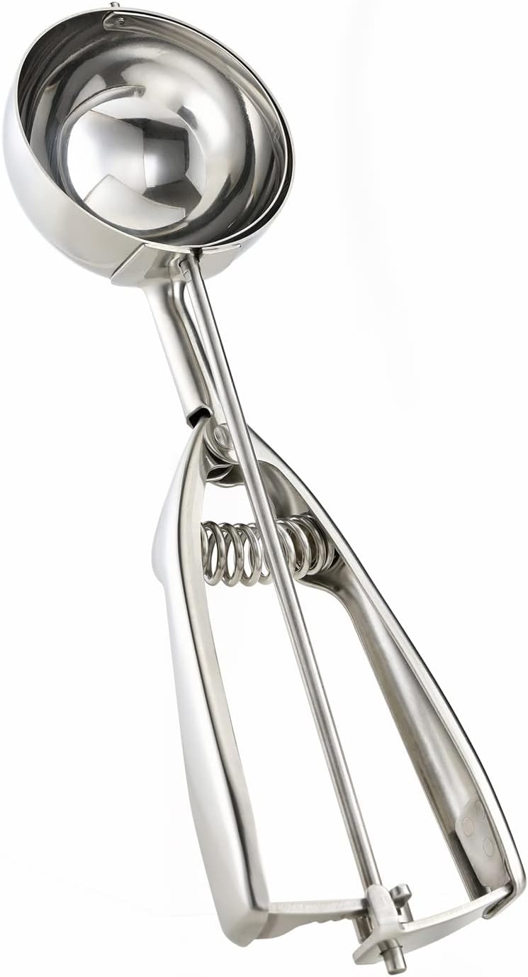 Professional 18/8 Stainless Steel Medium Cookie Scoop, Size 40