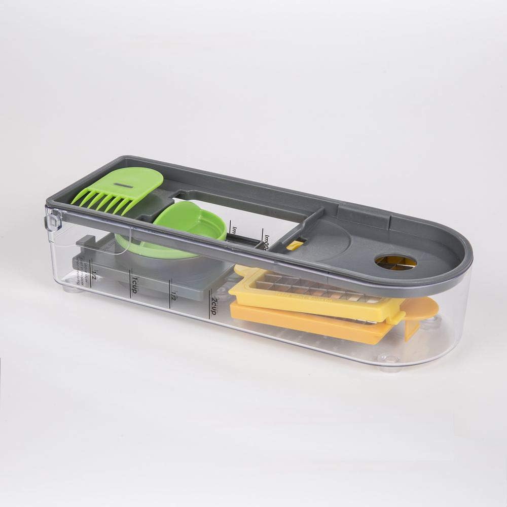 Prepworks from Progressive Dicer Spiralizer Veggie Chopper, White