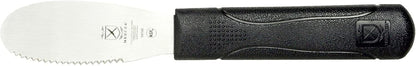 Mercer Culinary Millennia Bench Scraper, 5 7/8 Inch X 3 1/2 Inch Blade, Black Handle