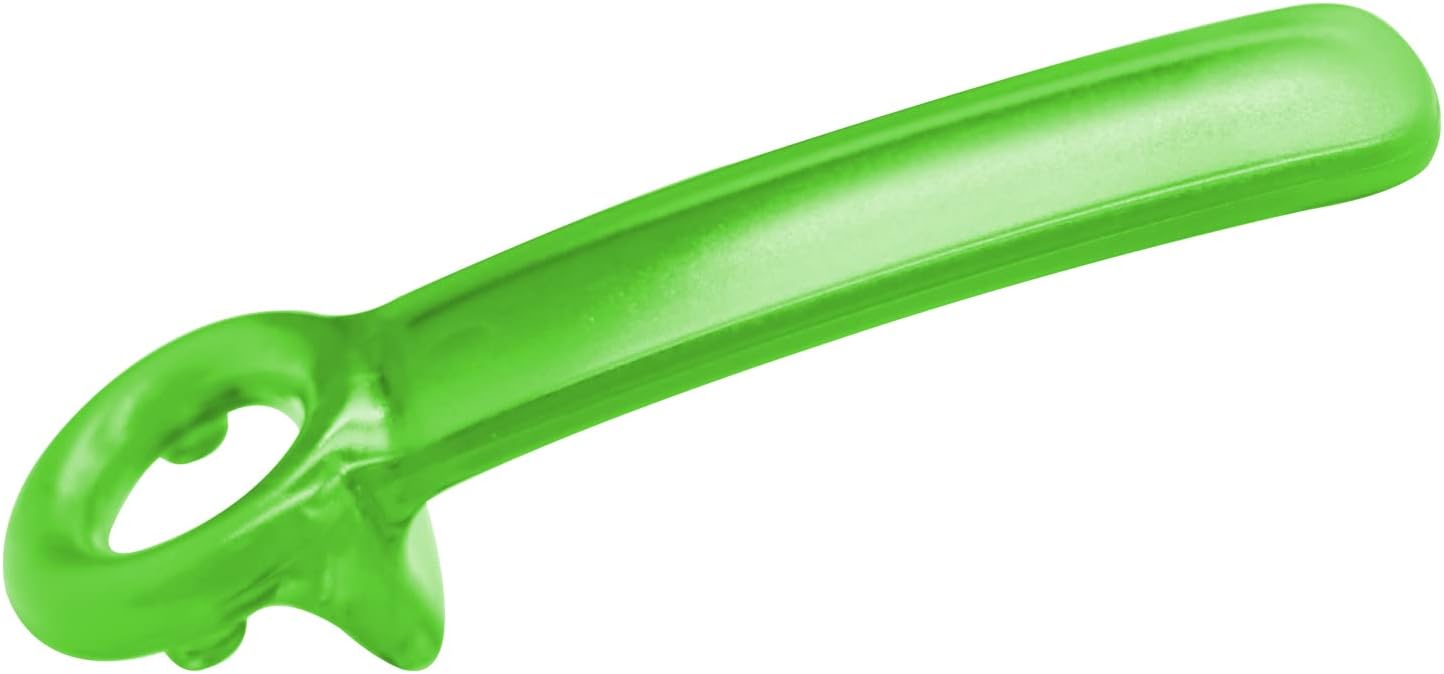 1 Pack Red Jar-key Jar Opener The Original Easy Use by Anyone (Transparent)