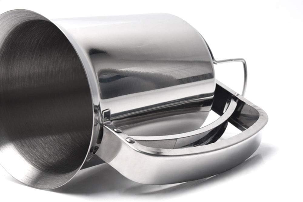 Stainless Steel Pancake Cupcake Batter Dispenser - Great for Cupcakes Belgian Waffles Crepes Muffin Baking (800ml)
