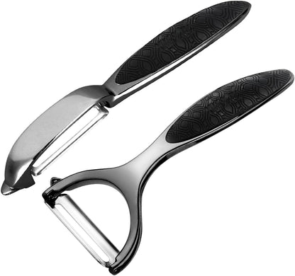 Vegetable peelers for Kitchen, Y shaped peeler for Vegetables, Fruits, Potatoes with Ergonomic Grip, 1 Pack