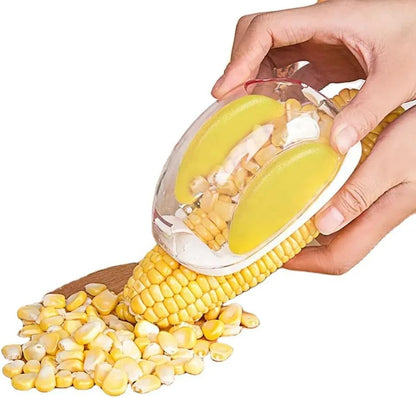 Corn Peeler Corn Cob Stripper Tool | Quick and Easy Corn Kernel Removal for Cooking, Salads, and Grilling | Dishwasher Safe Kitchen Gadget