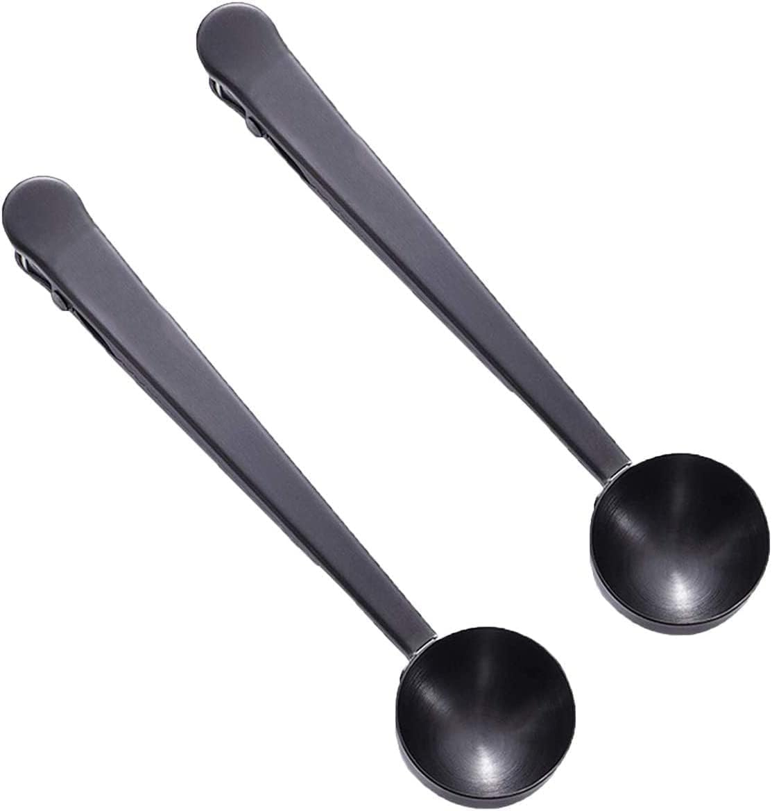 Coffee Scoop Clip Stainless Steel Tablespoon Coffee Spoon With long handle Multifunction Sealing Bag Clip For Tea, Coffee, Protein Powder, Instant Drinks, Kitchen Tools