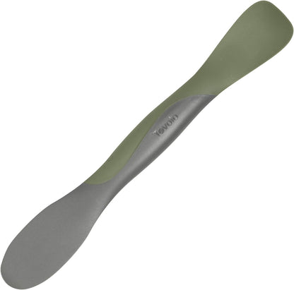 Tovolo Tool for Kitchen Meal Prep to Scoop Spread Slice and Scrape,White/Gray