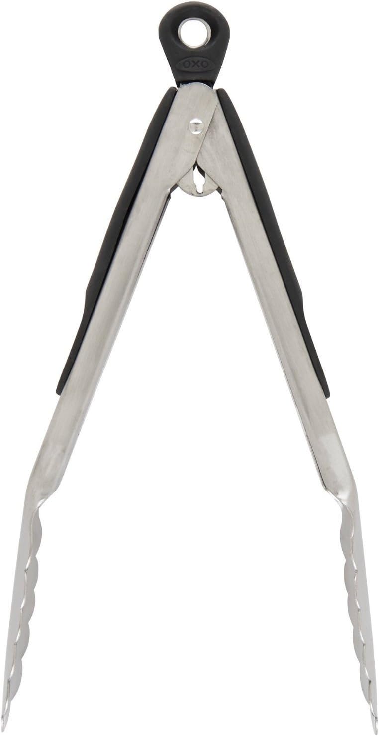 OXO Good Grips 9 Inch Stainless Steel Locking Tongs