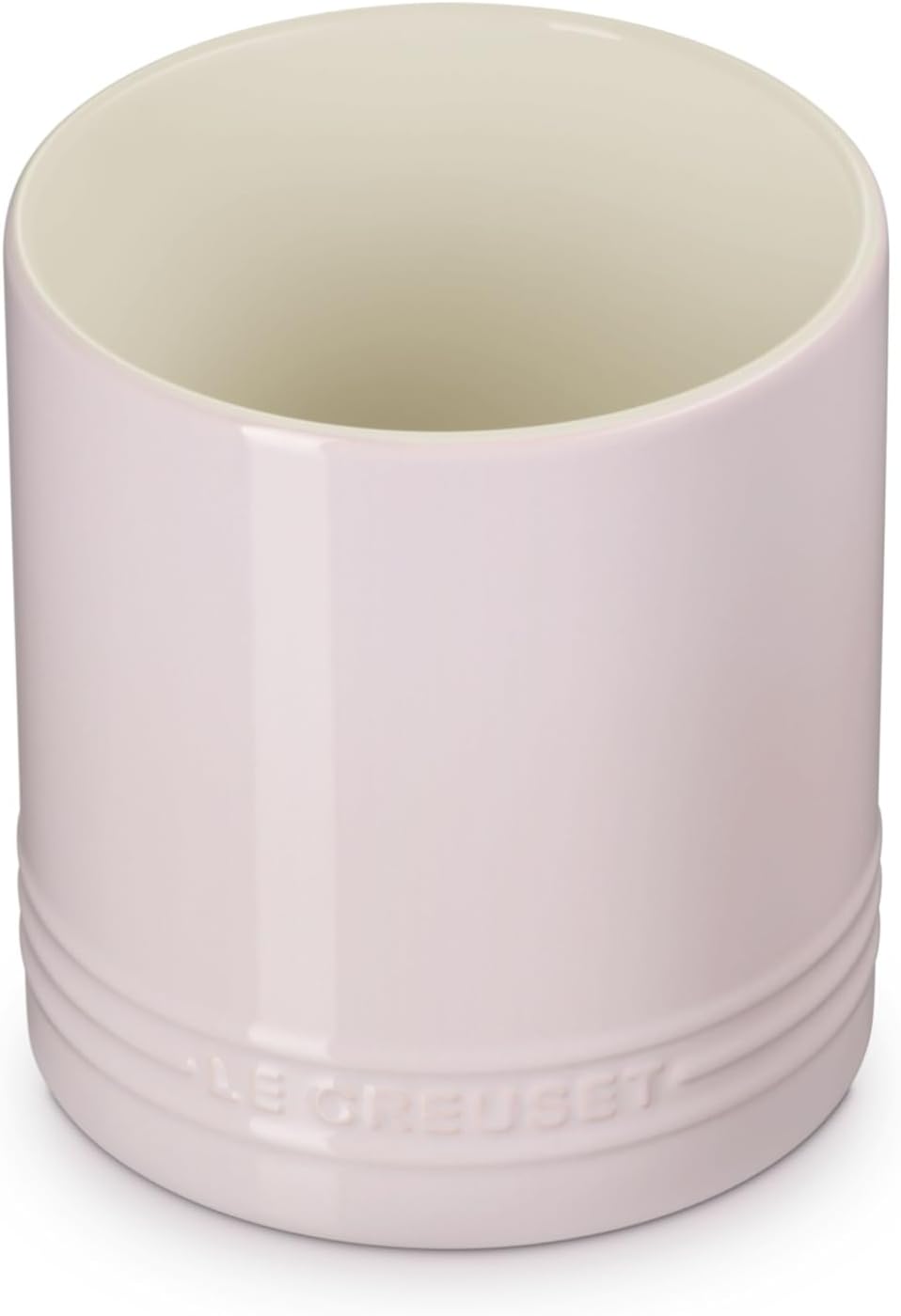 Le Creuset Stoneware Signature Straight Wall Utensil Crock, 1 qt., Sea Salt