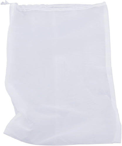 75 Micron Nylon Straining Bag Fine Mesh Food Strainer Filter Bags for Nut Milk, Green Juice, Cold Brew, Home Brewing (12.6" x 8.66")
