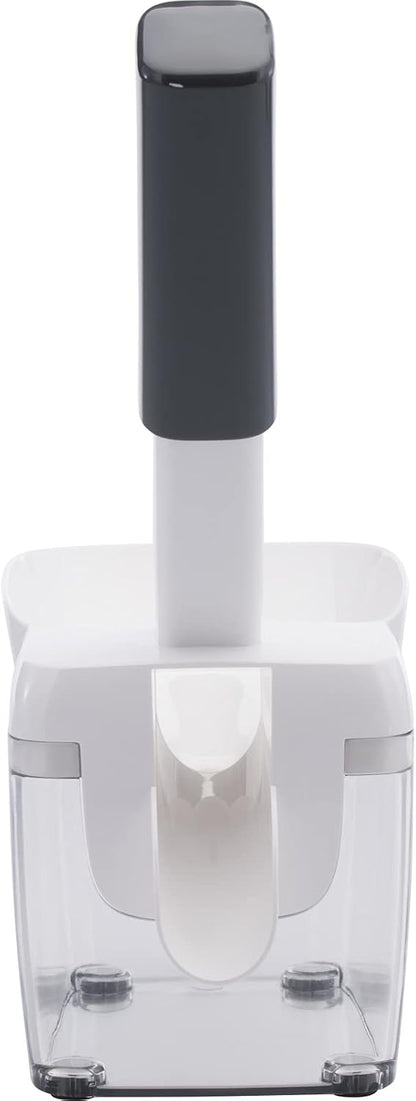 Westmark Cherry Stoner Pitter, Stainless Steel plunger Comes with Waste Container, Stones Cherries Ready For Cakes and Preserves