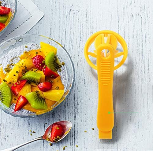 WOIWO Little Tomato Slicer - Cherry & Strawberry Slicer, Kitchen Gadget (Red)