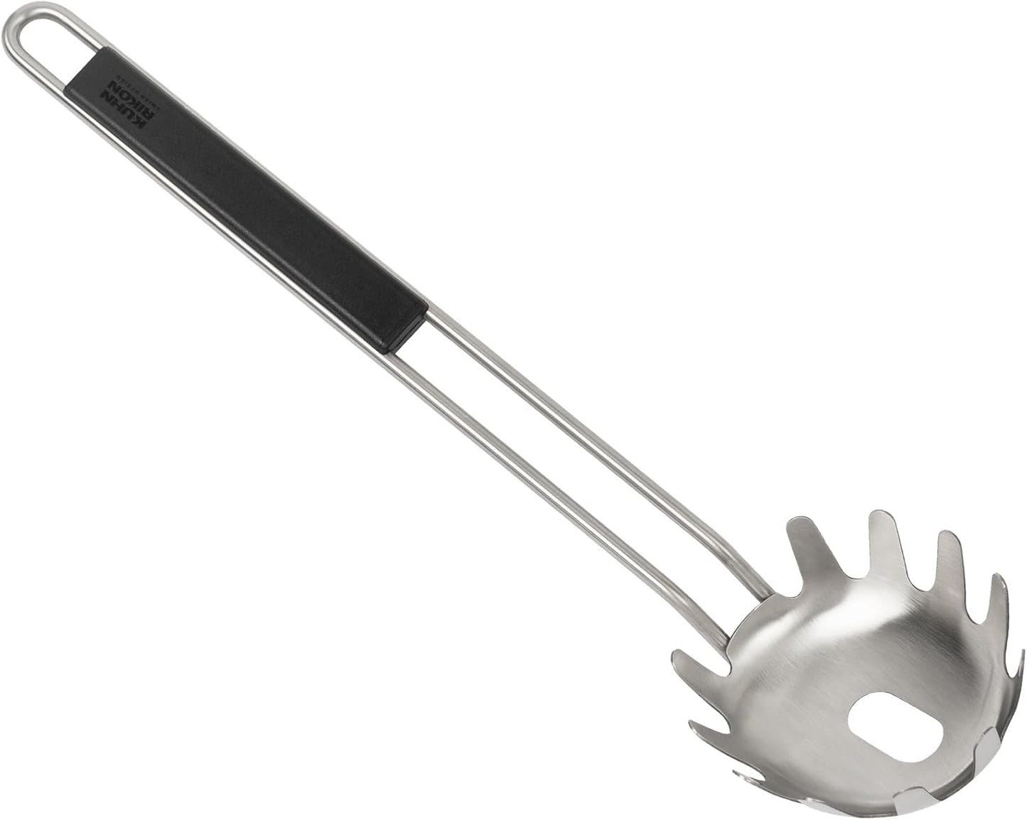 Kuhn Rikon Essential Swivel Peeler – Stainless Steel Swivel Blade for Effortless Fruit & Vegetable Peeling – Tip for Spot Removal