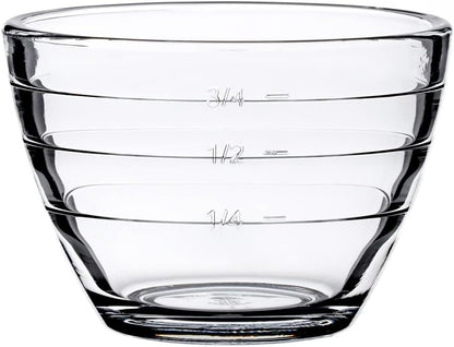 Anchor Hocking 4-IN-1 PREP BOWLS. 6 Piece set (3 Bowls and 3 lids)