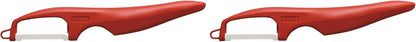 Kyocera Advanced Ceramic Vertical Double Edge Blade Peeler, Green