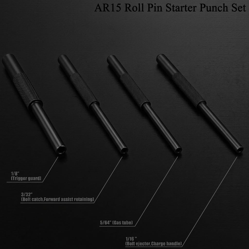 Gunsmithing Roll Pin Starter Punch Set Tool (Pack of 1)