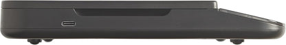 Taylor 22LB High Capacity Kitchen Food Scale with Stainless Steel Surface, Backlit Display, and USB Recharging Cord Included, White