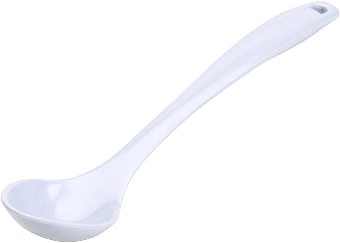 Good Cook Classic 12-inch White Melamine Pasta Server