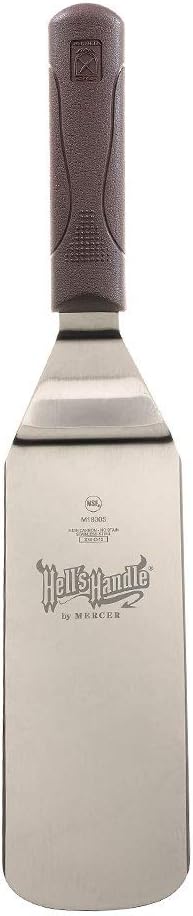 Mercer Culinary Hell's Handle Large Fish Turner/Spatula, 4 Inch x 9 Inch