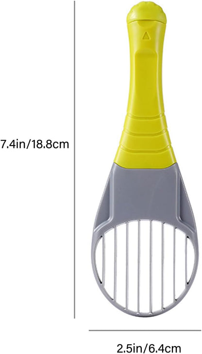 3-in-1 Avocado Slicer Tool with Pit Remover, Avocado Cutter & Peeler, Avocado Cutter Tool,Ergonomic Avocado Knife for Safe Cutting, Avocado Tool for Any Sizes, Avocado Slicers Gift Set