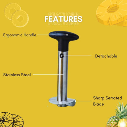 SEDLAV Pineapple Cutter & Corer Premium Pineapple Corer Remover Easy-to-Use Pineapple Corer with Thick Blade Pineapple Slicer Tool (1)