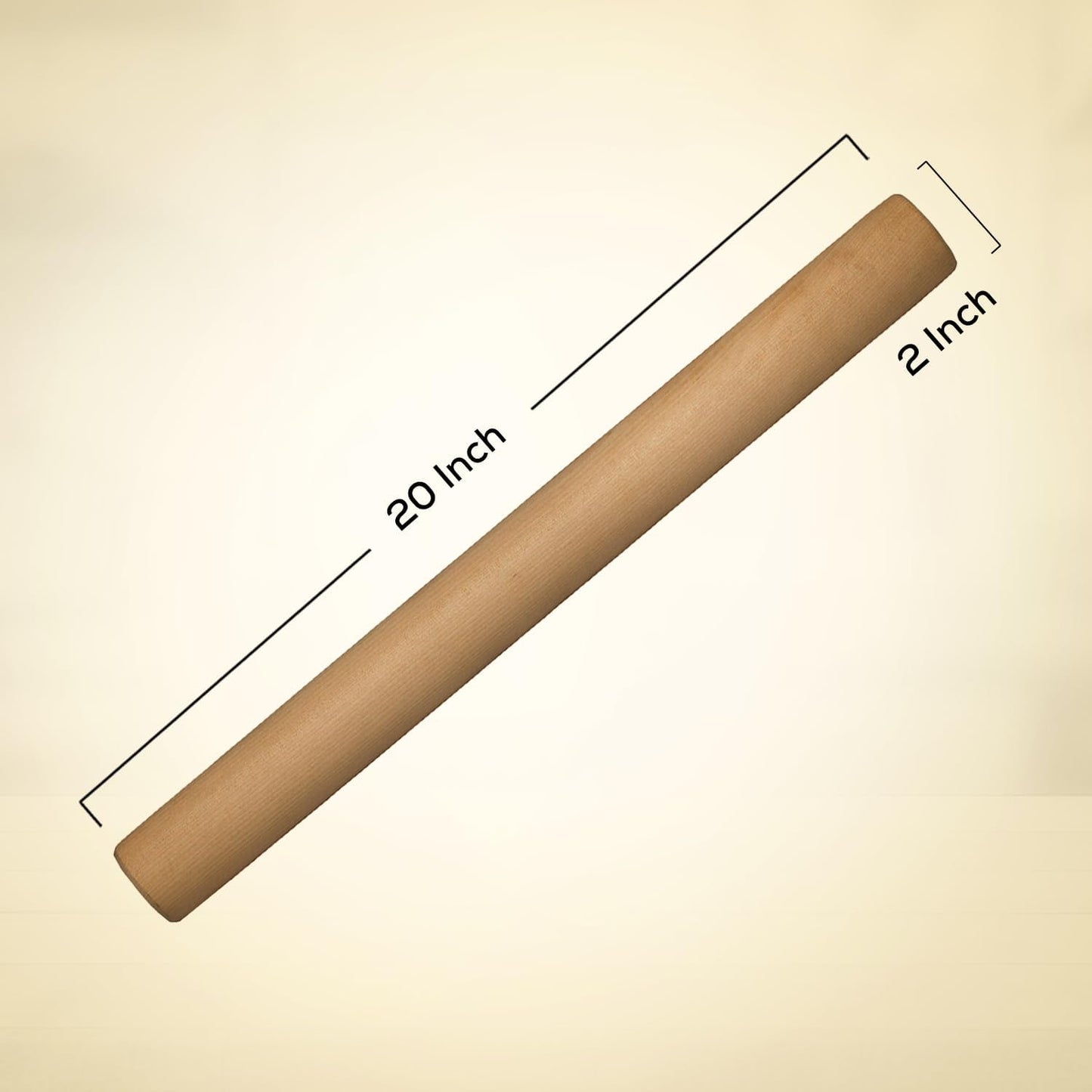 Mrs. Anderson’s Baking Rolling Pin Rings, Non-Stick Silicone, Set of 4 Ring Depths