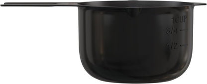 Color Up 2 Cup Measuring Cup, 480ml Stainless Steel Metal, Easy-Pour Spouts, Engraved Markings, Flat Base, Dishwasher Safe, for Dry and Liquid Ingredients