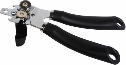 Imusa USA Easy to Use Manual Chef Can Opener, Black