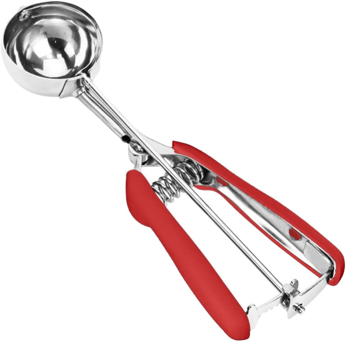 Cookie Scoop, Ice Cream Scoop, 1Tbsp/15 ml/0.5oz Cookie Scoops for Baking, 18/8 Stainless Steel Cookie Scooper for Baking, Ice Cream Scooper with Trigger Release, Cookie Dough Scoop with Non-slip Grip