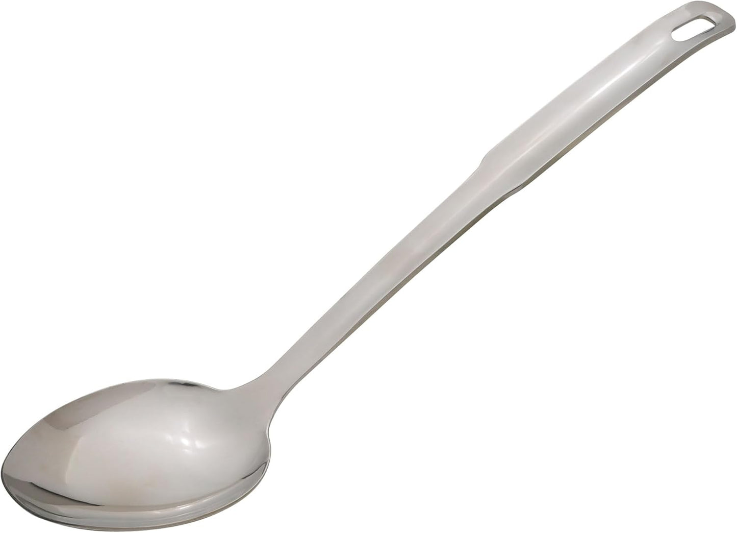 HIC Kitchen Spaghetti Ladle and Pasta Server with Long Handle, 18/8 Stainless Steel, 13-Inch