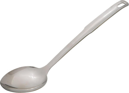 HIC Kitchen Spaghetti Ladle and Pasta Server with Long Handle, 18/8 Stainless Steel, 13-Inch
