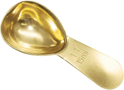 1 Pack Coffee Scoop, 2 Tablespoon, Stainless Steel Measuring Spoons for Ground Coffee, Sugar, Protein Powder, Tea Leaves (1, Silver, 30 ml)