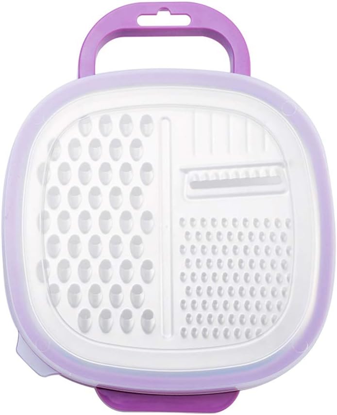 Cheese Grater with Container, Cheese Grater with Handle for Kitchen Box
