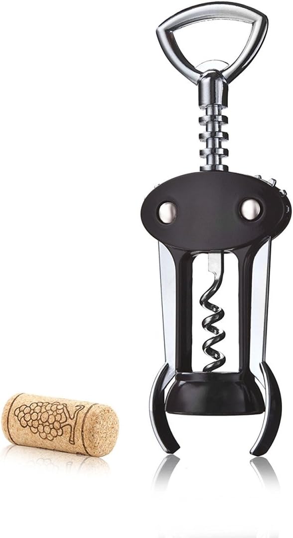 Vacu Vin 68425606 Winged Corkscrew Gift Pack, Stainless Steel