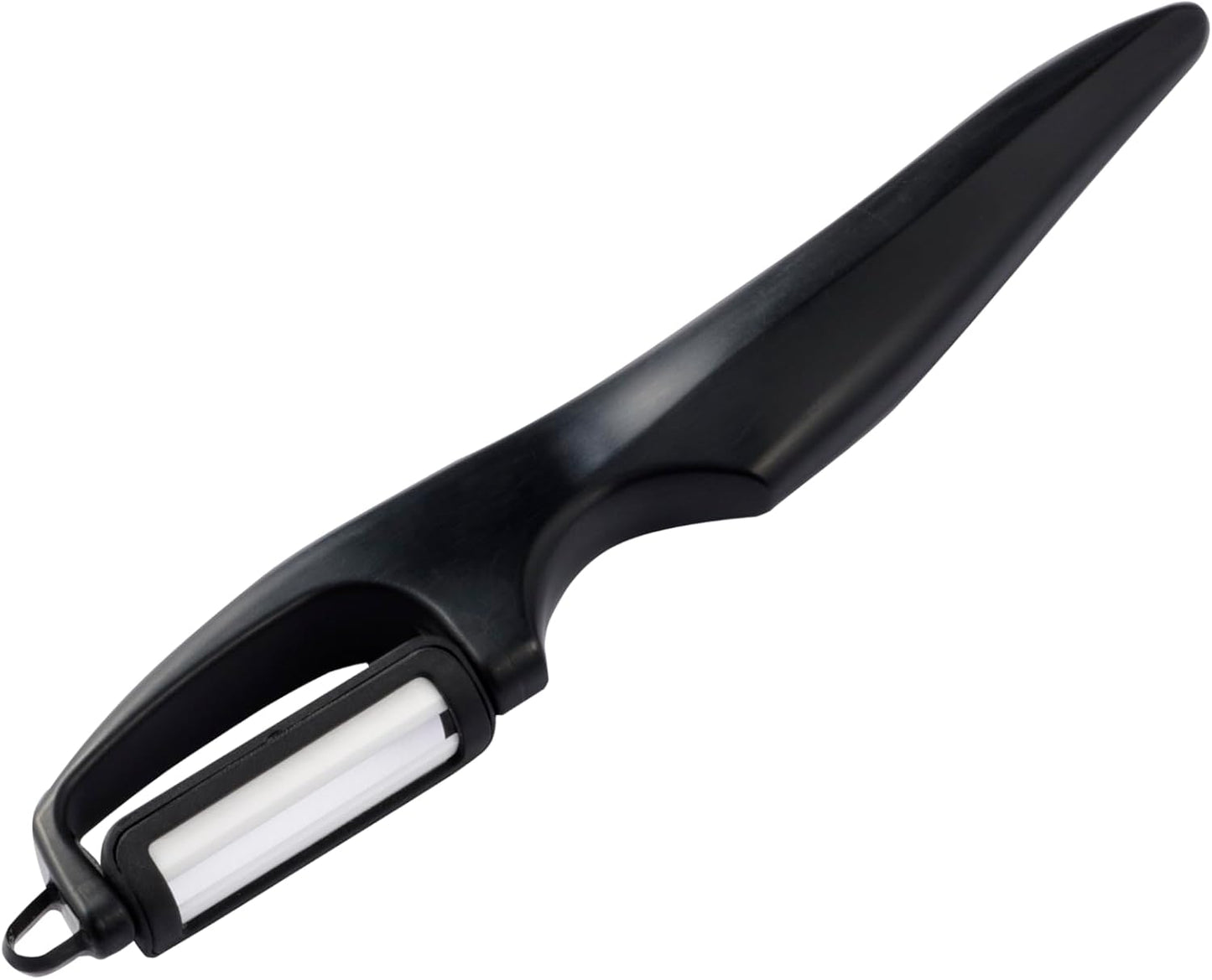 Kyocera Advanced Ceramic Vertical Double Edge Blade Peeler, Green
