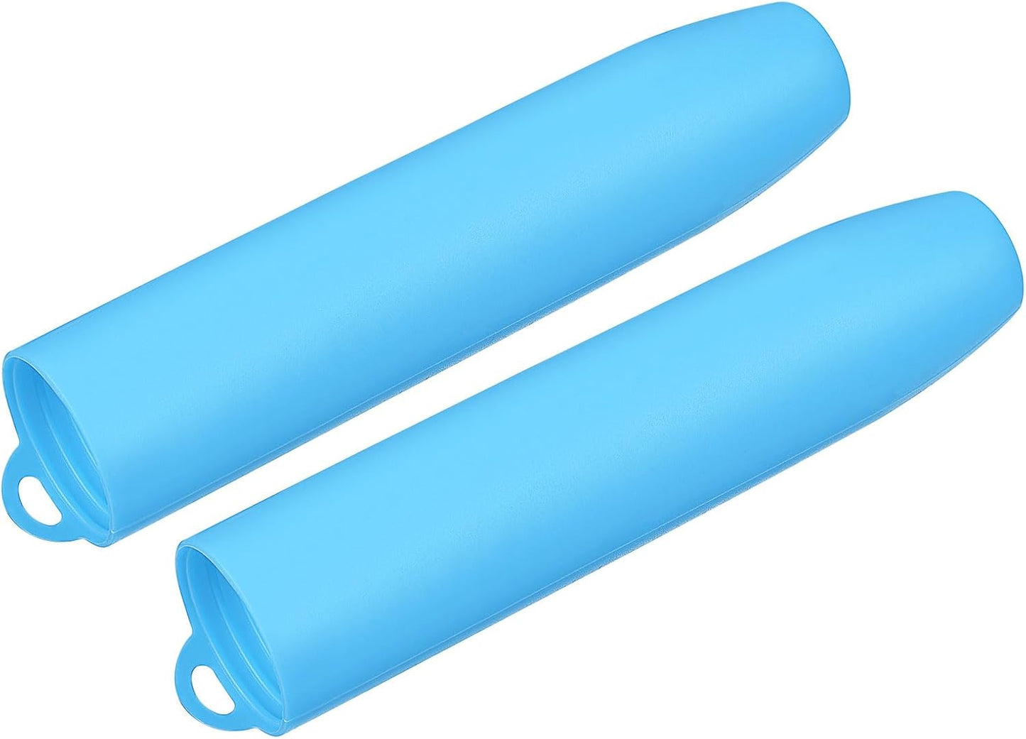 uxcell Silicone Garlic Peeler Tube, 2Pcs Garlic Roller Peeling Tube Garlic Cloves Skin Remover for Useful Kitchen Tools, Black