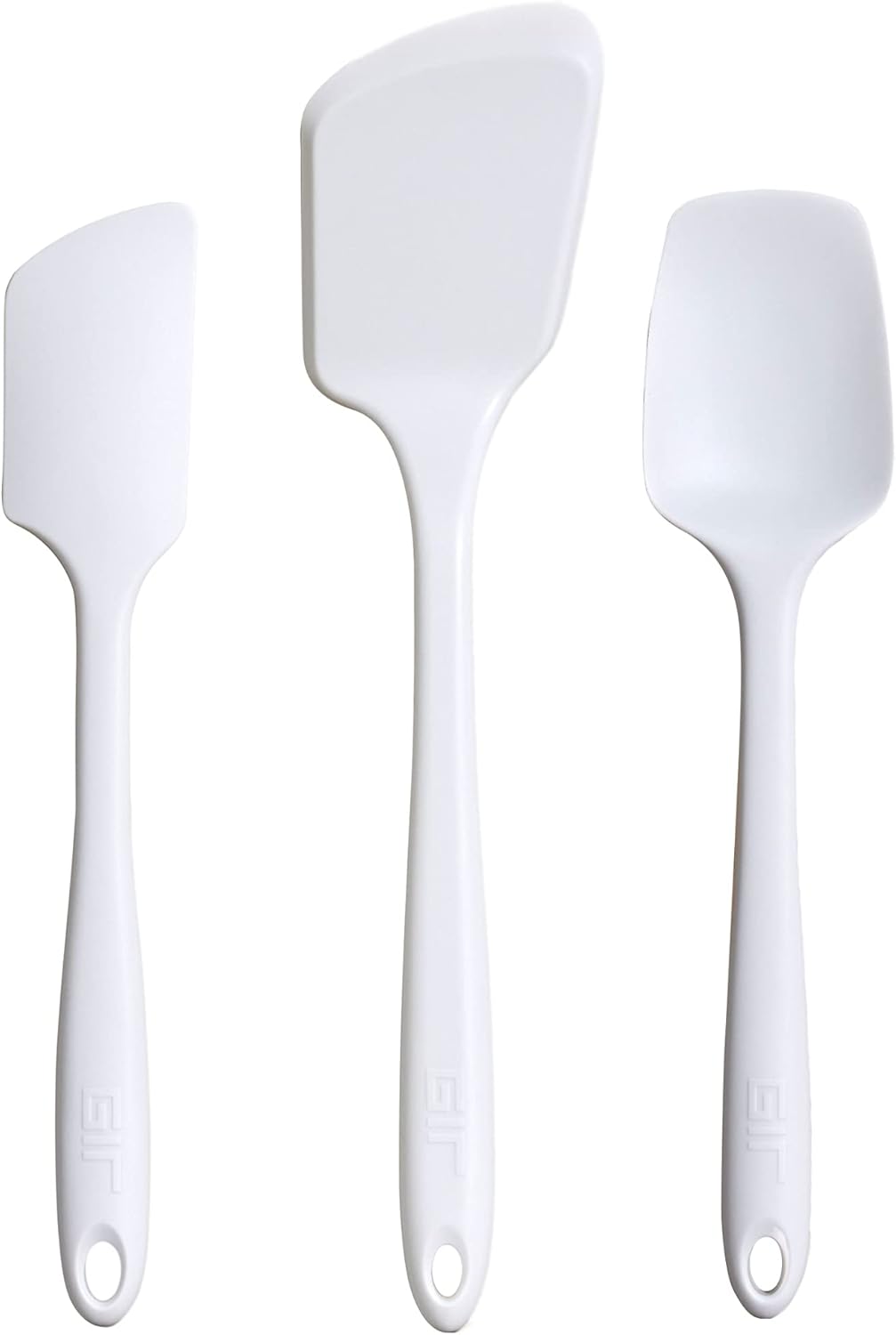 GIR: Get It Right 5-Piece Silicone Ultimate Kitchen Utensils Set - Ladle, Spatula, Flip, Spoon & Spoonula - Non-Toxic Cooking Utensils for Nonstick Cookware, Cooking and Baking - Black
