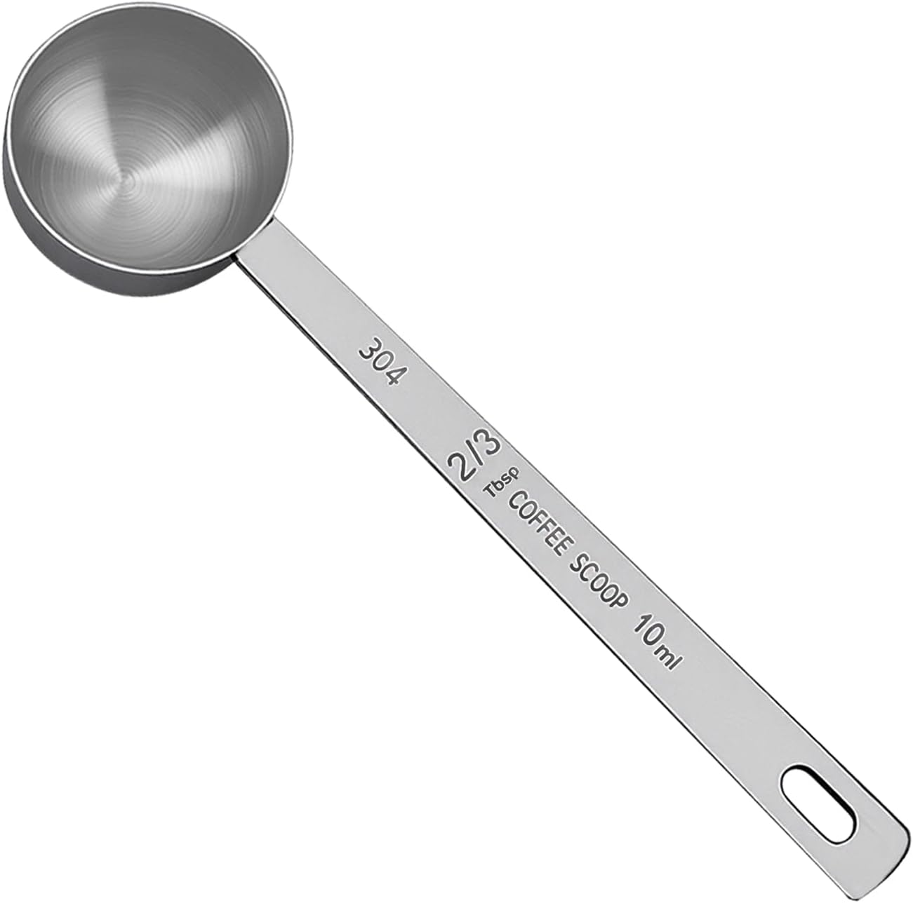 Teaspoon Measuring Spoons, 7.5mL (7.5 cc | 1/4 oz) Stainless Steel Teaspoon Scoop, Long Handle Metal Measuring Spoons for Cooking,Baking (0.25 OZ)