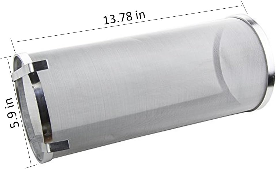 Hop Spider 300 Micron Mesh Stainless Steel Hop Filter Strainer for Home Beer Brewing Kettle
