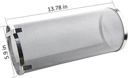 Hop Spider 300 Micron Mesh Stainless Steel Hop Filter Strainer for Home Beer Brewing Kettle