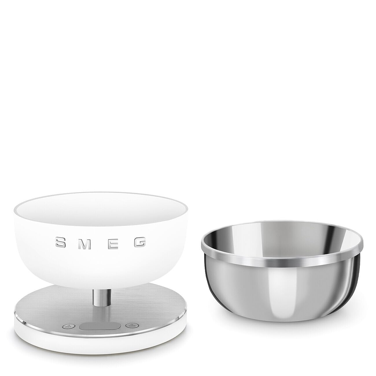 SMEG Contemporary Digital Kitchen Scale with Removable Bowl (Black)