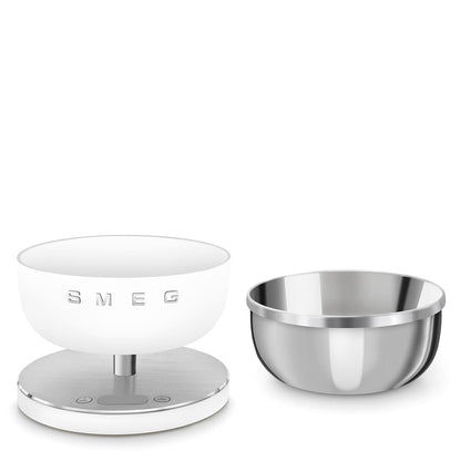 SMEG Contemporary Digital Kitchen Scale with Removable Bowl (Black)