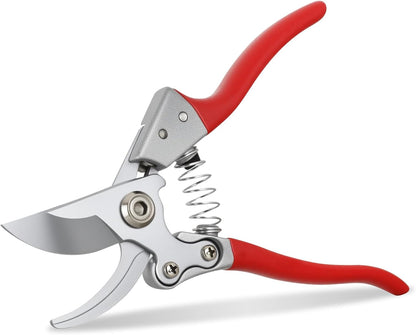 Yesker Pruning Shears Garden Shears 7.8" Professional Garden Scissors Sharp 65 Manganese Steel Blade Heavy Duty Clippers Hand Pruners for Cutting Fresh Flowers Branch Plant Trimming Gardening Tools